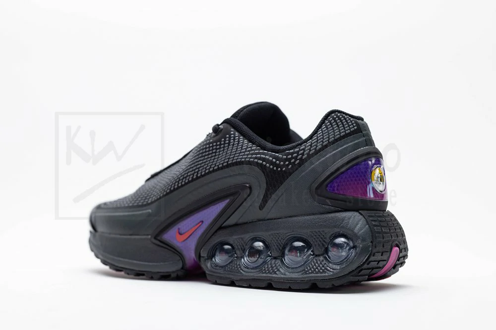 Nike Air Max DN All Black Purple - Image 14