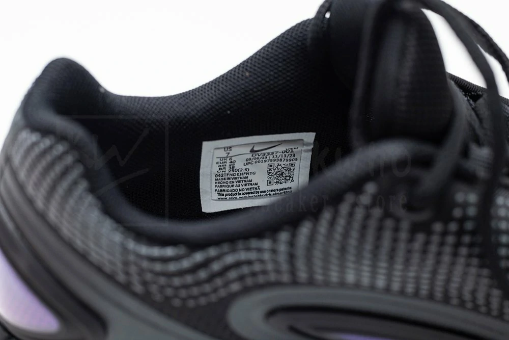 Nike Air Max DN All Black Purple - Image 18