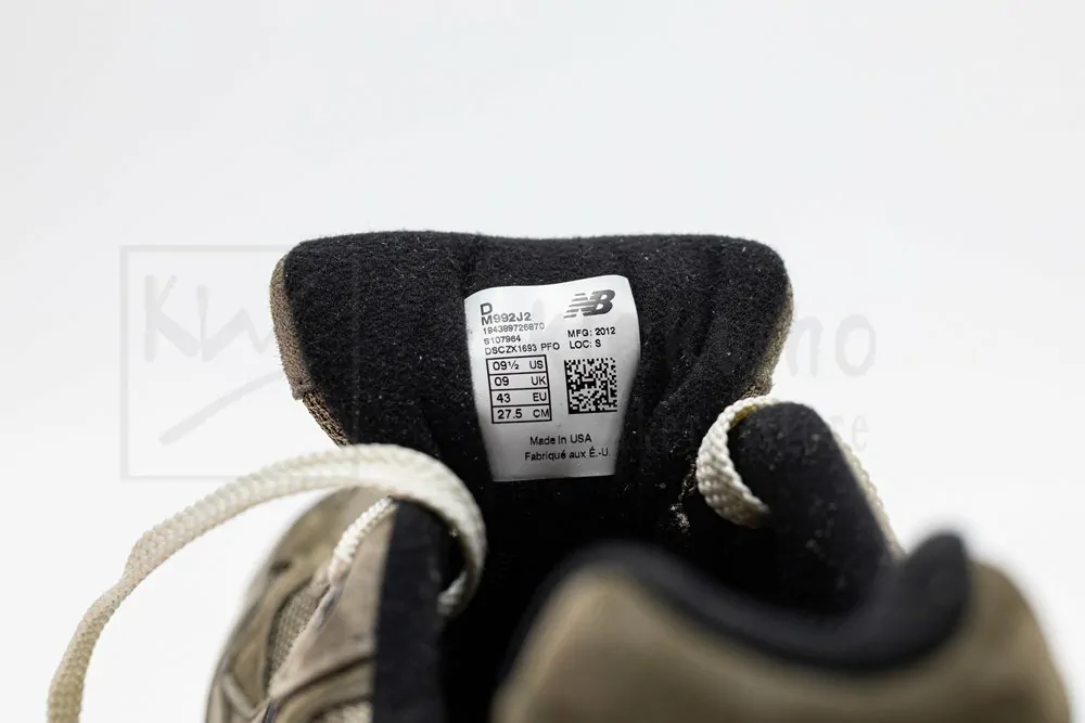 New Balance JJJJound x 992 Made in USA 'Grey' - Image 18