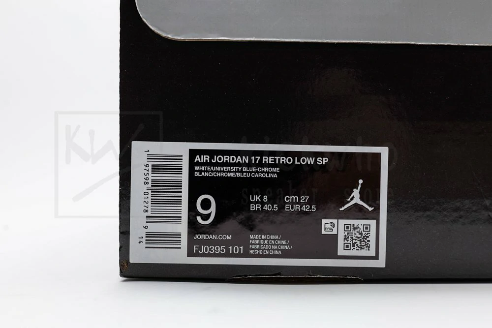 JORDAN 17 LOW “UNIVERSITY BLUE” - Image 19