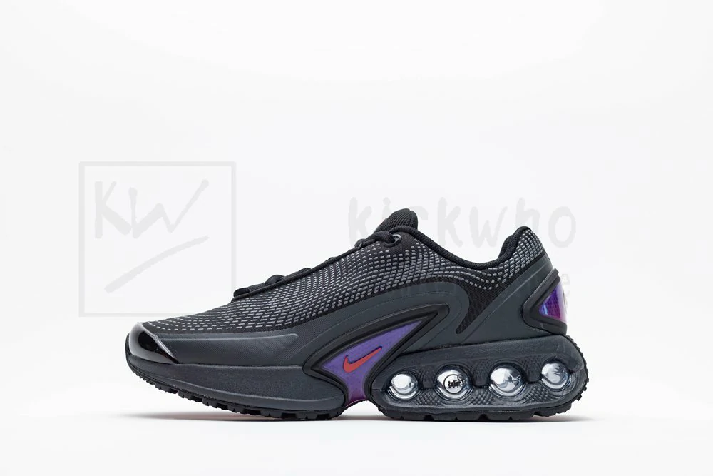 Nike Air Max DN All Black Purple - Image 2