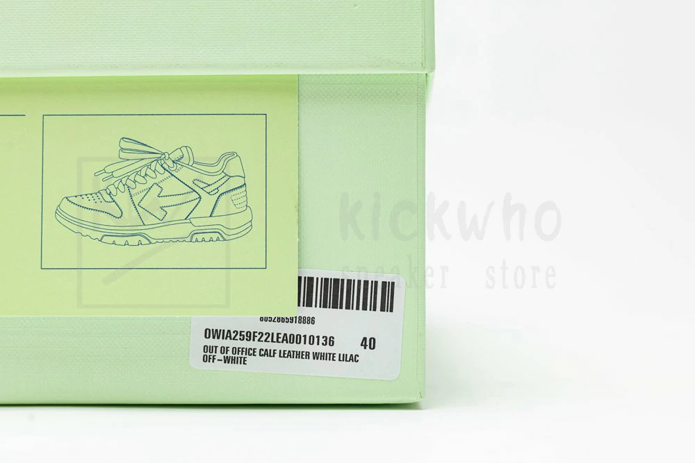 Off-White Wmns Out of Office White Purple - Image 21