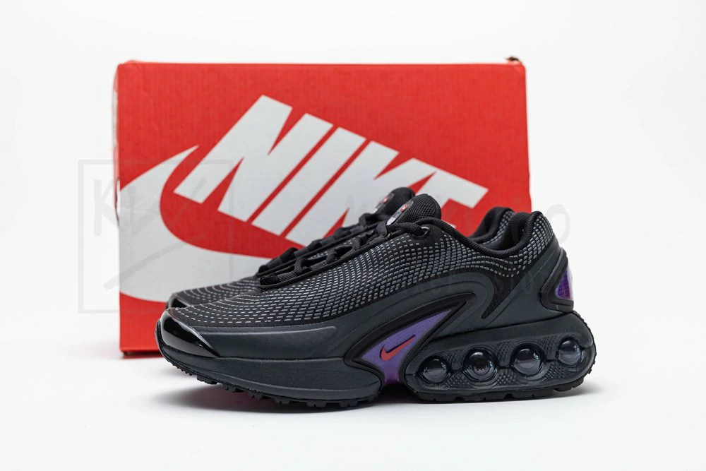 Nike Air Max DN All Black Purple - Image 5