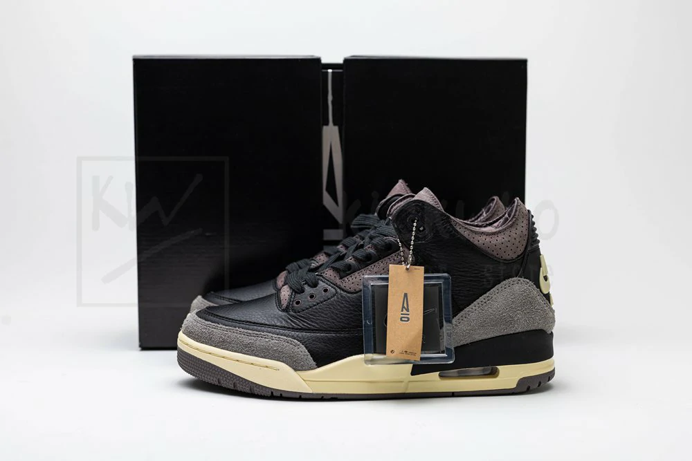 A Ma Maniére x Wmns Air Jordan 3 Retro 'Black Violet Ore' - Image 5