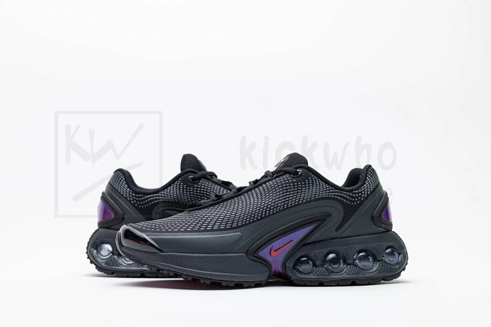 Nike Air Max DN All Black Purple - Image 6