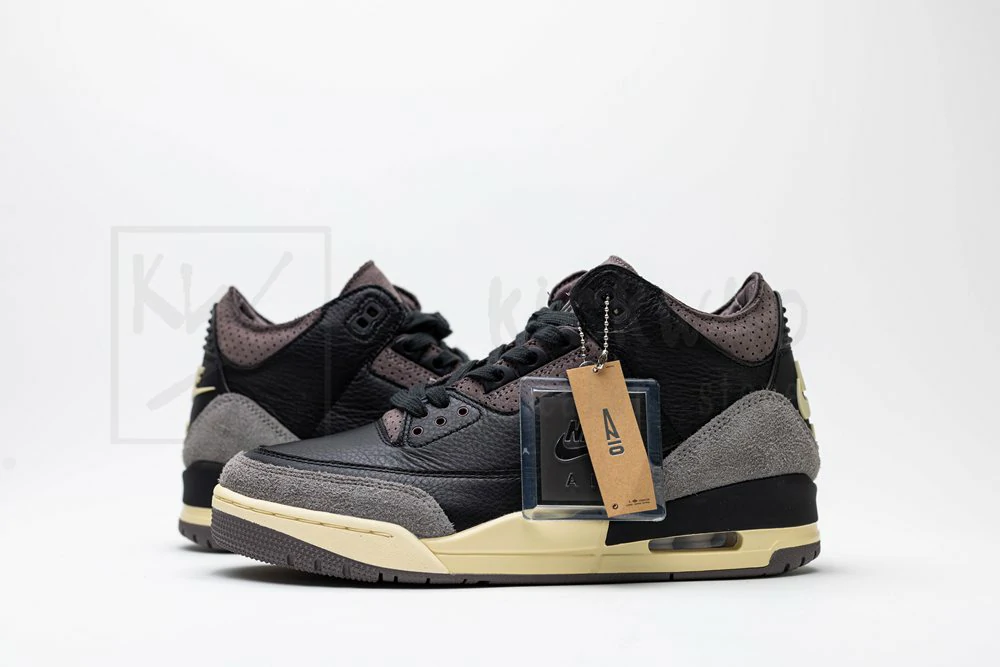 A Ma Maniére x Wmns Air Jordan 3 Retro 'Black Violet Ore' - Image 6