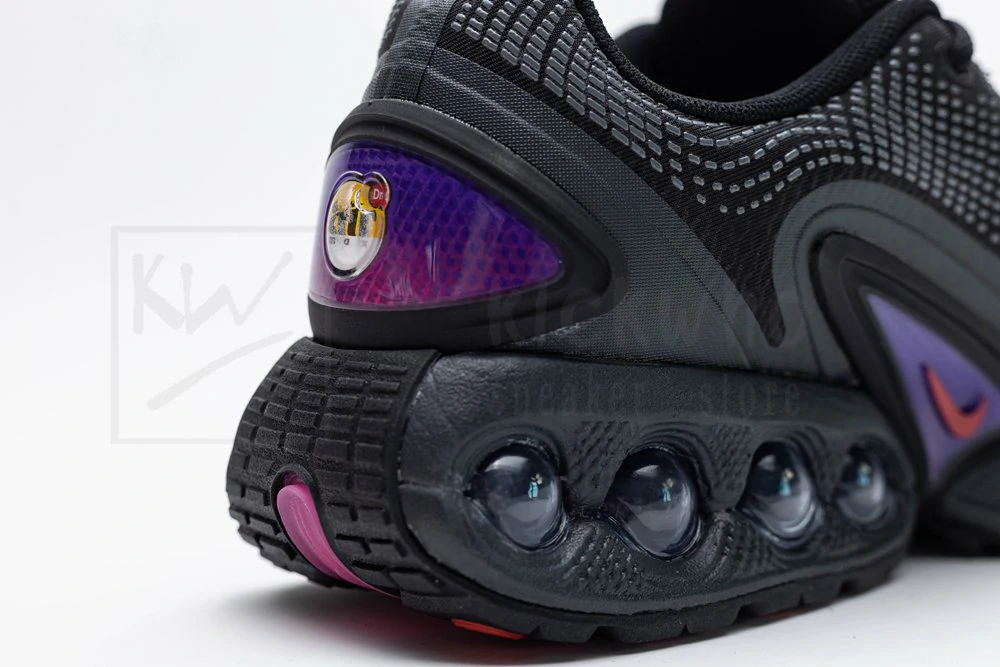 Nike Air Max DN All Black Purple - Image 9