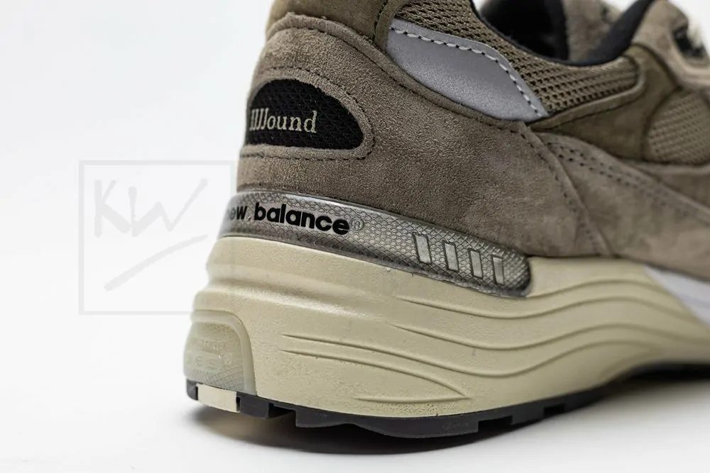 New Balance JJJJound x 992 Made in USA 'Grey' - Image 9