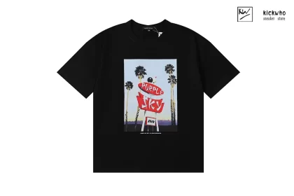 Purple Brand Bowling T-Shirt Black