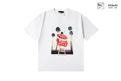 Purple Brand Bowling T-Shirt White