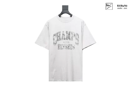 Balenciaga Blurred Letters T-shirt White